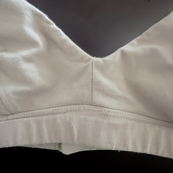 Subset Organic Cotton Triangle Soft Bra in Stone - Picture 3 of 5